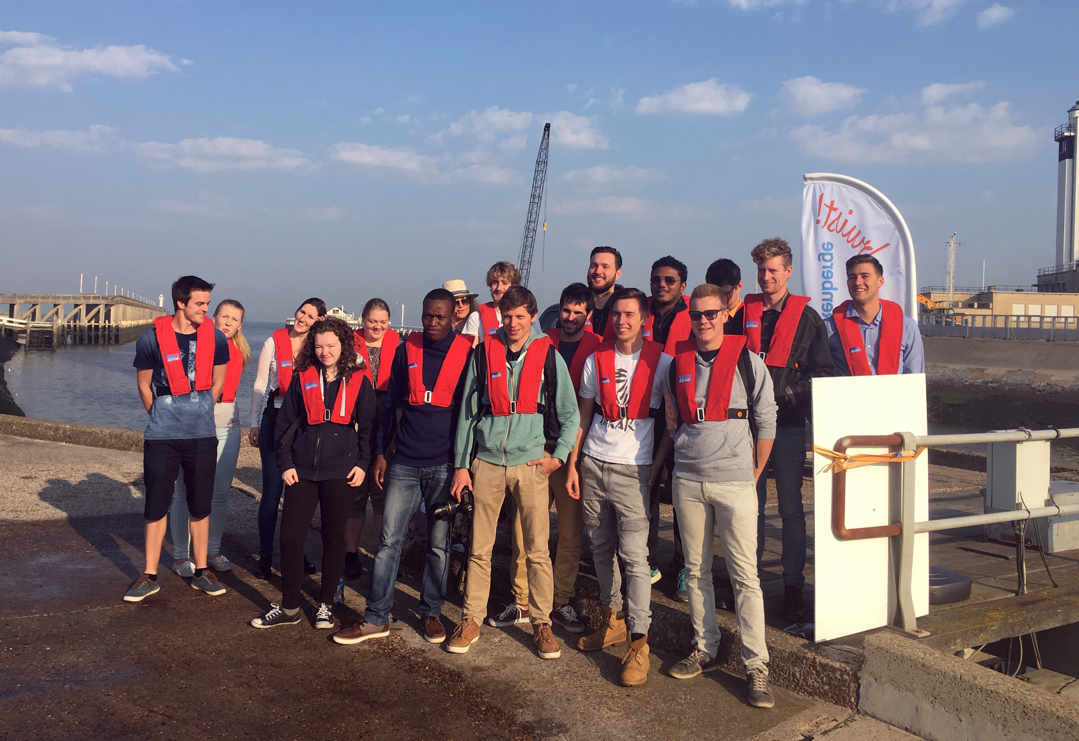 Excursion to offshore windmill farms